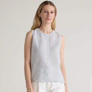 Quince 100% European Linen Tank - XS